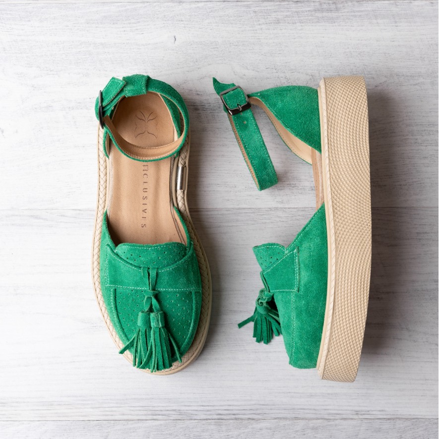     Pantofi - Augustino - Green